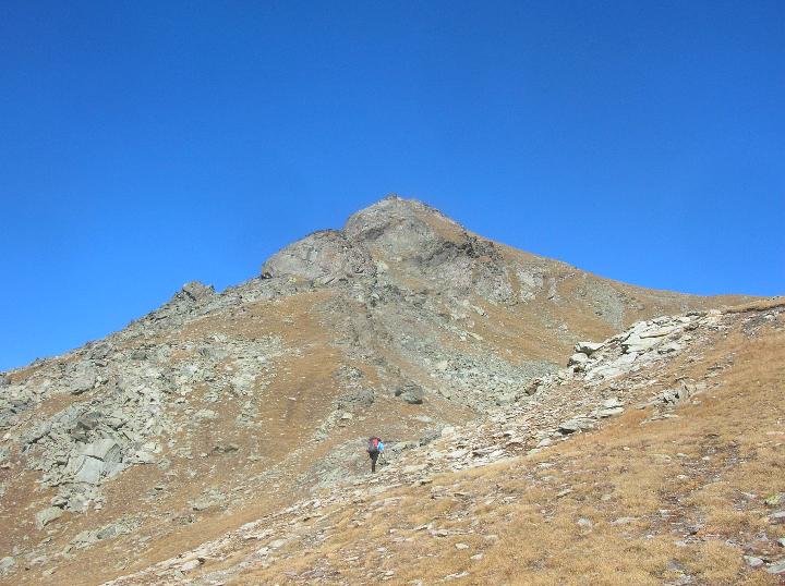 la cima dal Colle di Nana