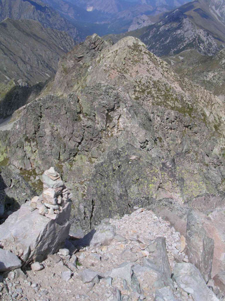 05c Uscita del crestone ovest-nord-ovest